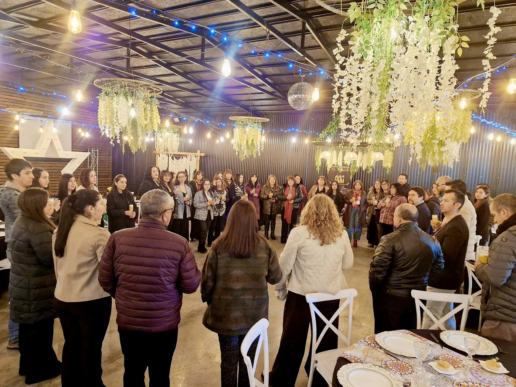 Evento de empresa atendido por Picoteo Sin Culpa en Angol